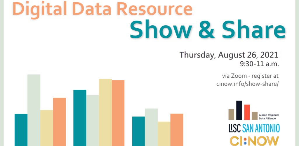 1 - Digital Data Resource Show and Share August 2021