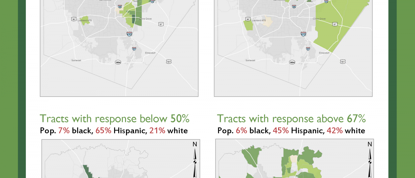 Screenshot of back side of infographic Racial Equity and the 2020 Census